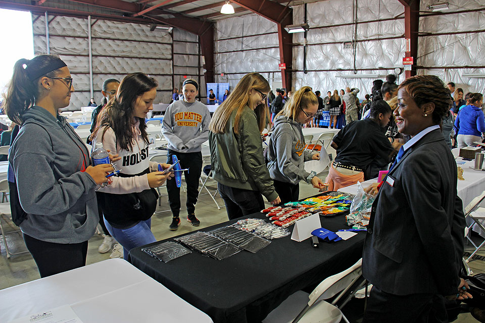 Girls explore careers in aviation