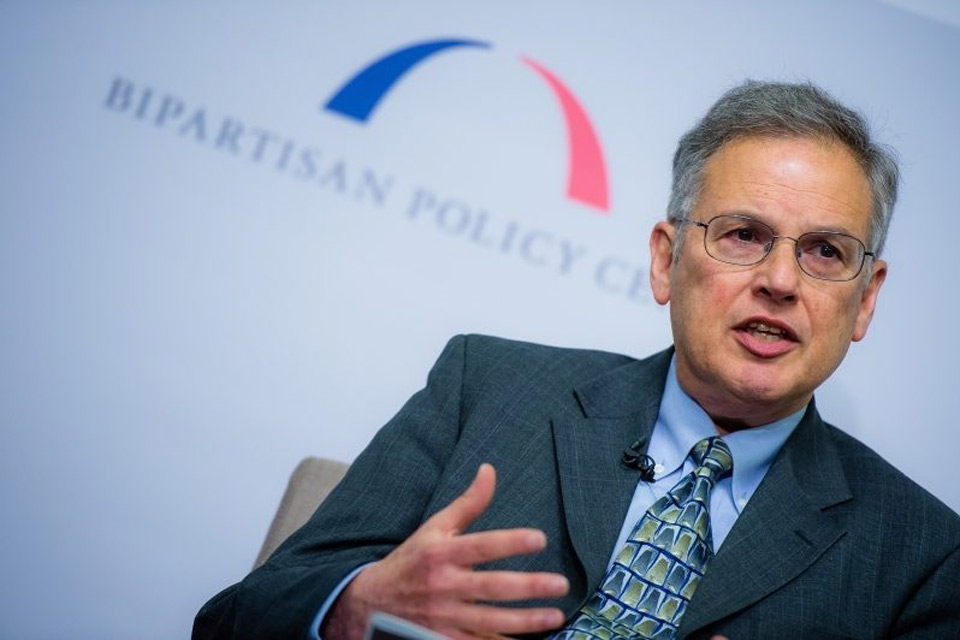 Joel Goldstein speaking at the Bipartisan Policy Center