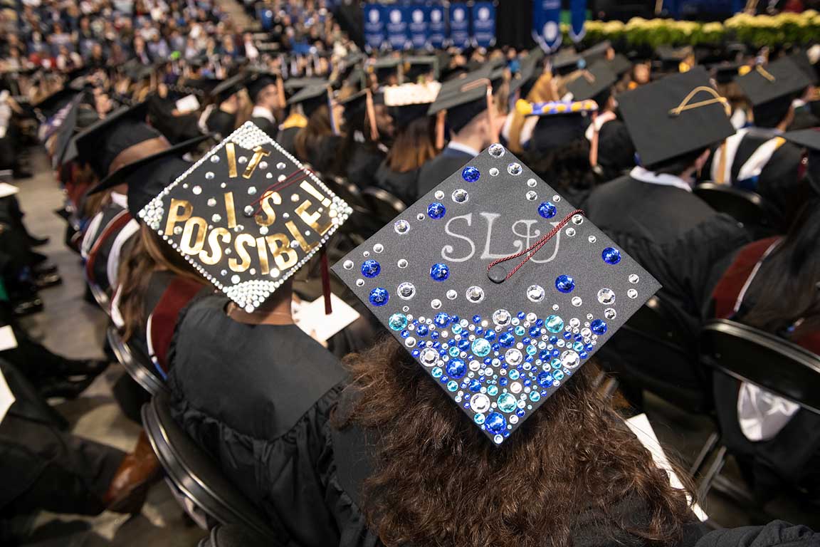 SLU Graduation Caps
