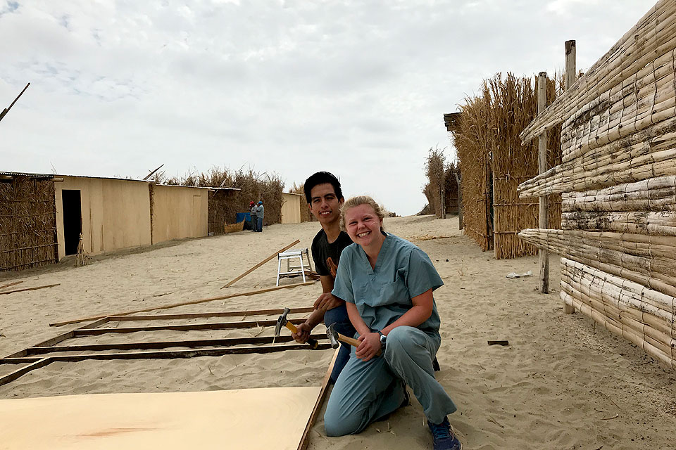 Julia Griffin in Peru