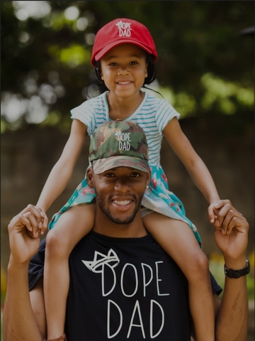 Joshua Johnson was inspired to start Dope Dad by his daughter, Kori.