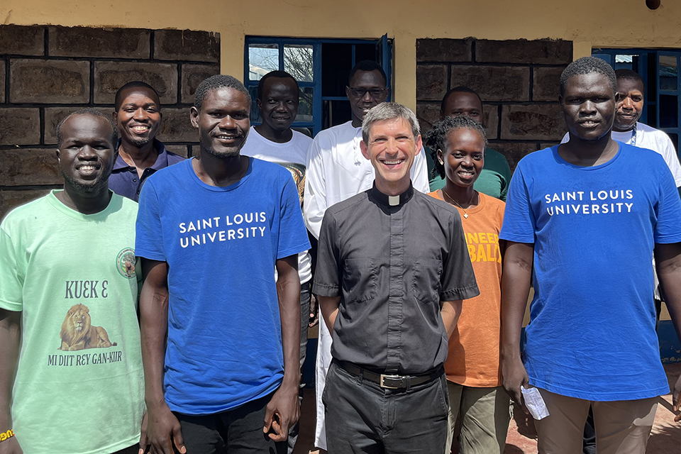 Fr. Baugh in Kenya Fr. Baugh in Kenya