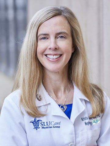 A cropped photo of Dr. Krista Lentine