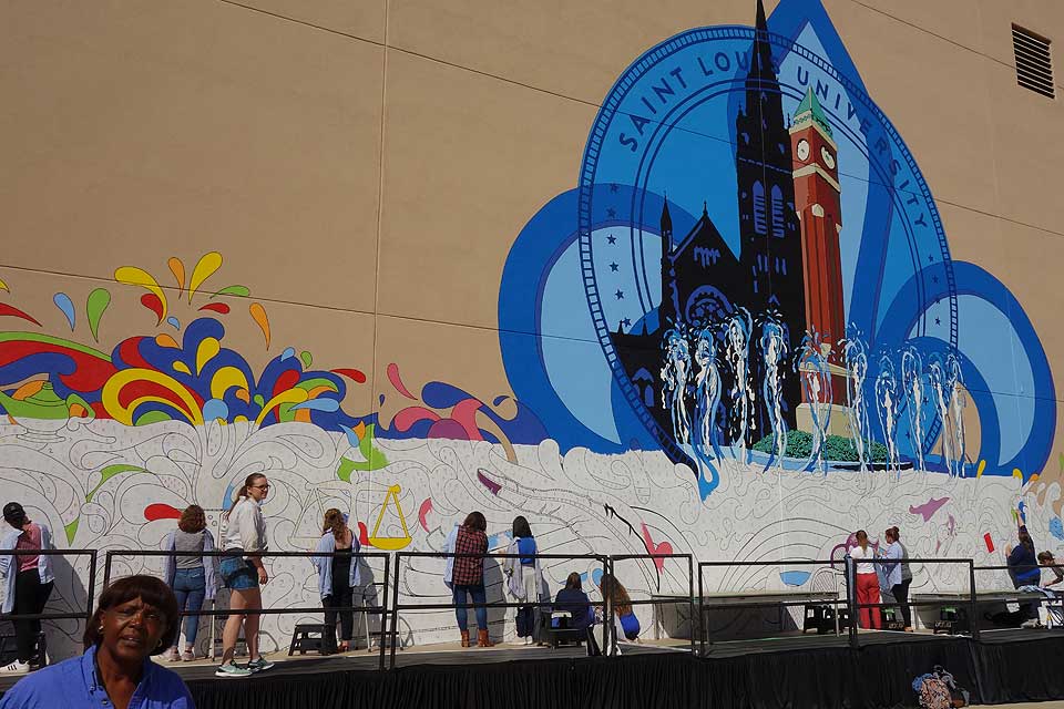 Mural painting