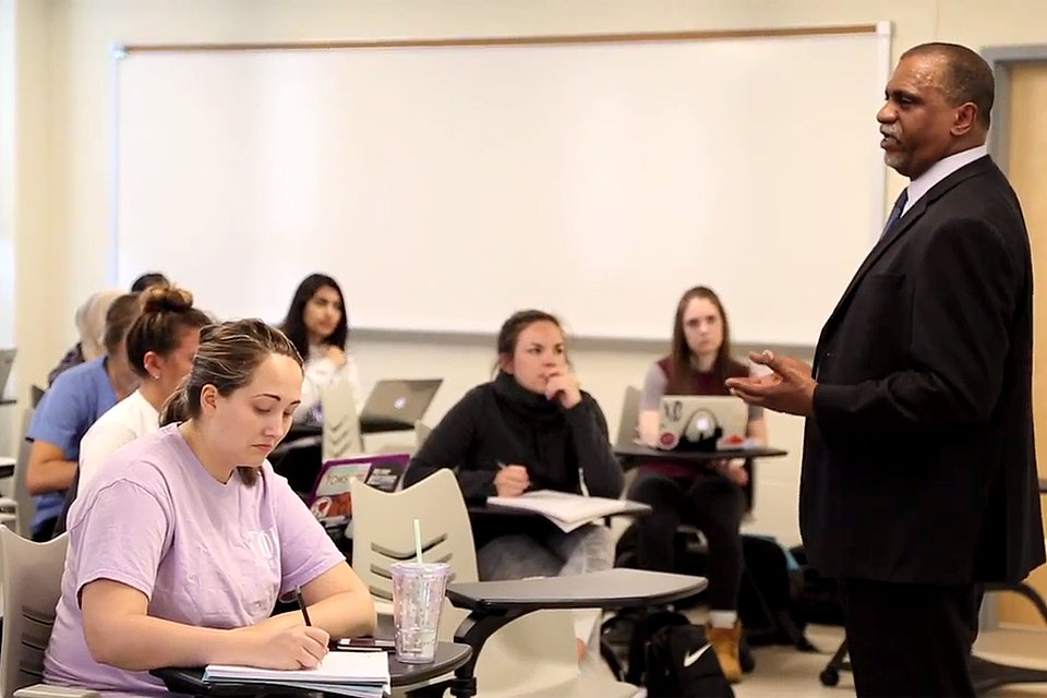 norm white speaks to a class