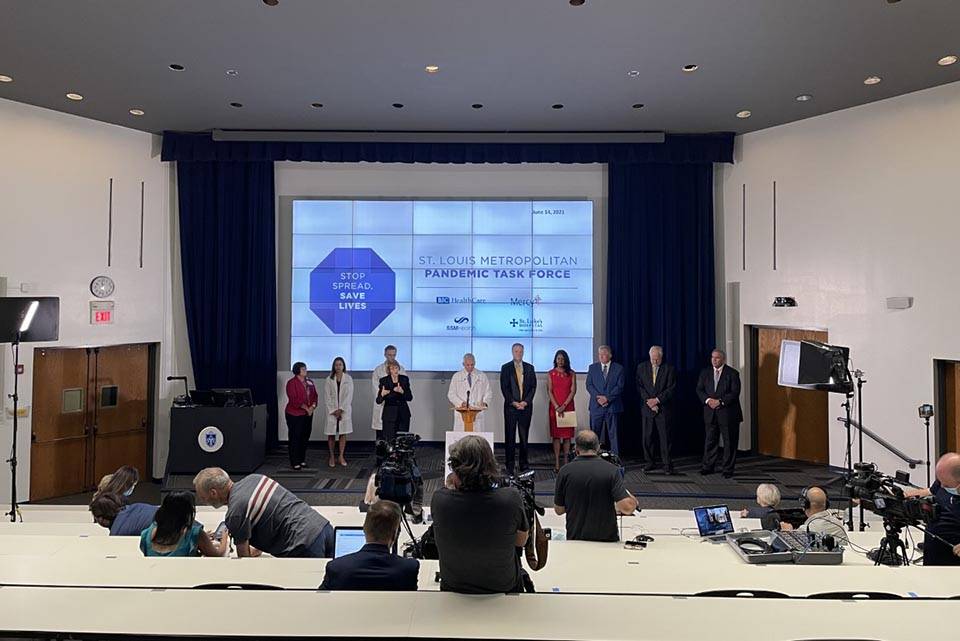 Final St. Louis Metropolitian Pandemic Task Force media briefing