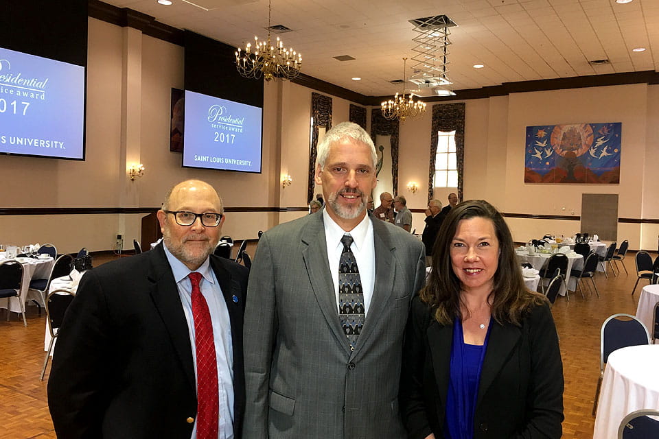 The speakers at the 2017 Presidential Service Award breakfast