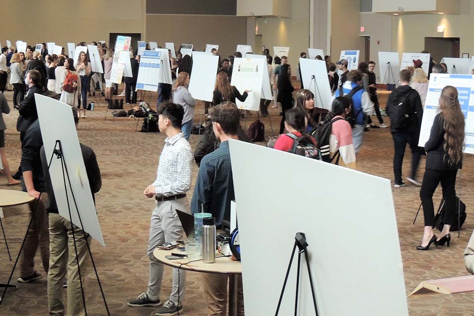 On May 3, the Division of Academic Affairs held the 15th Annual Senior Legacy Symposium, Saint Louis University's annual celebration of undergraduate research.