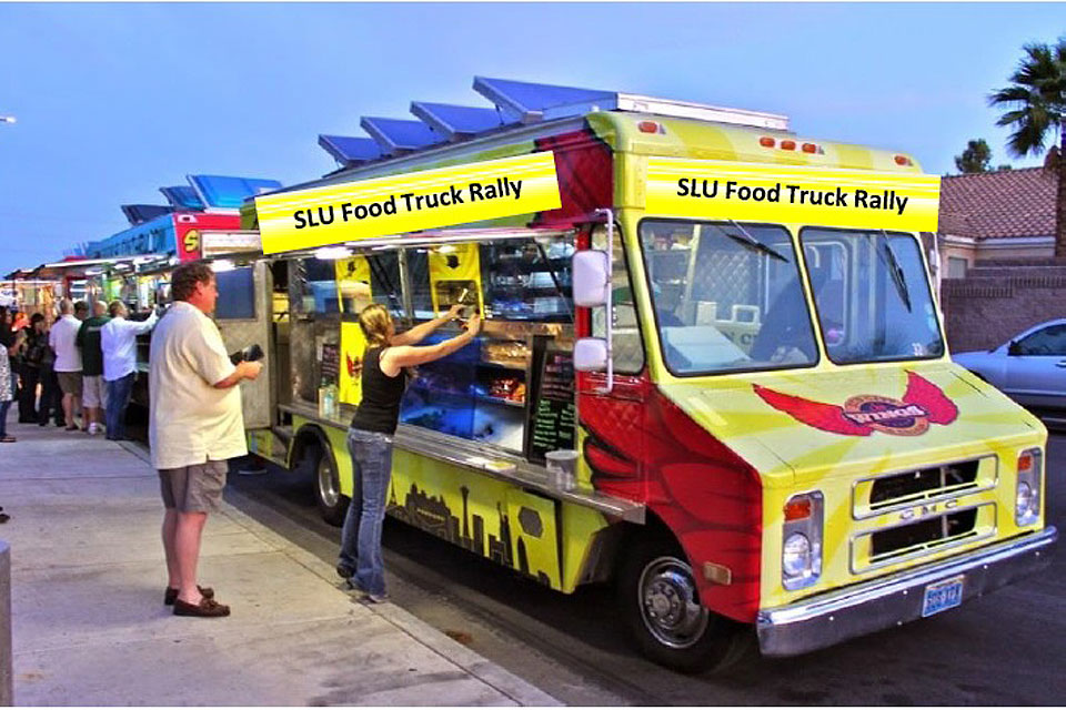 Food trucks at SLU