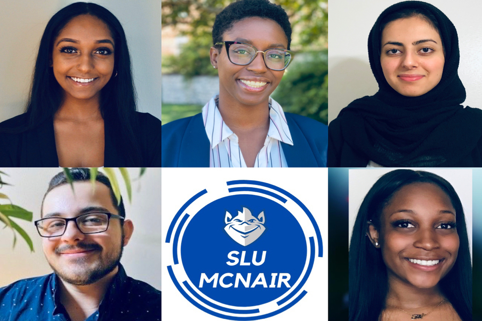 The McNair Scholars who presented at the annual Heartland McNair Research Conference.