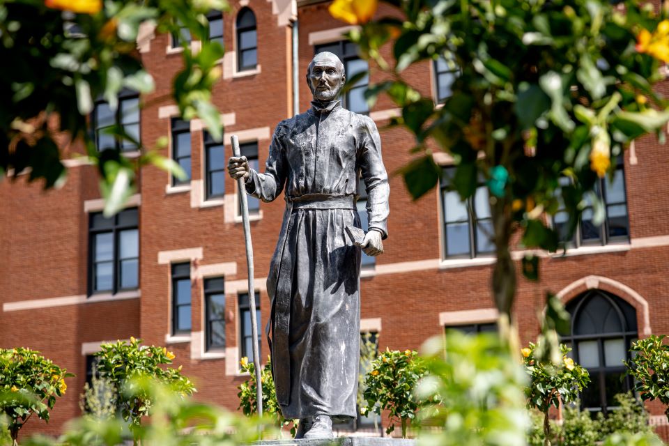 Saint Louis University's Division of Mission and Identity has launched The Pilgrim’s Path, a mission-centered tour of SLU’s north campus.