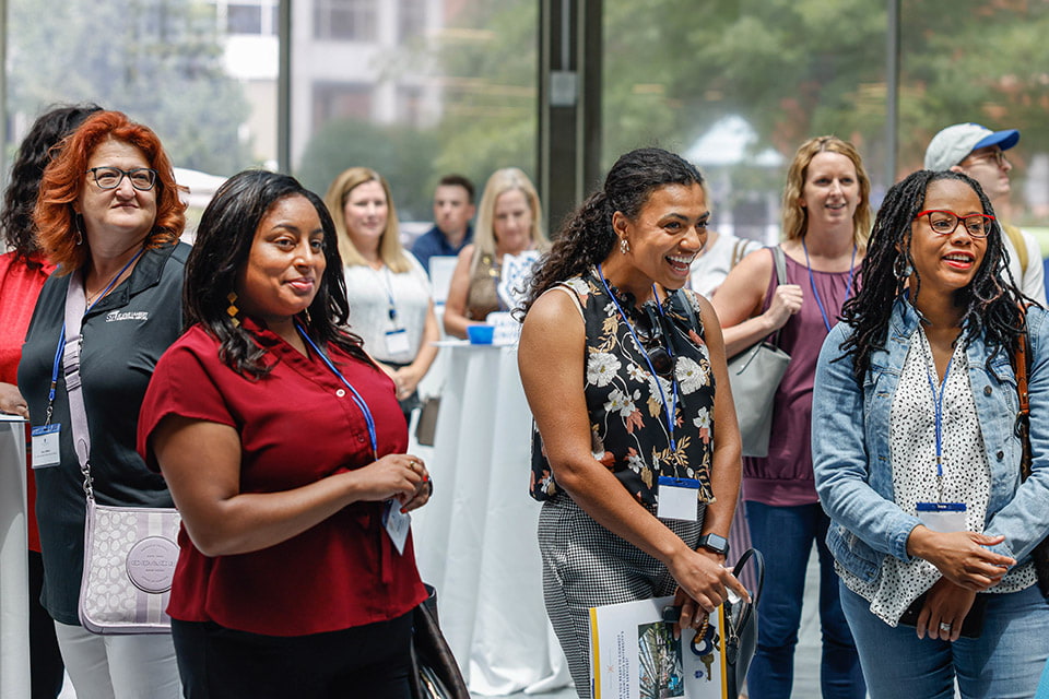 Local and national employers attend SLU's talent connection event on campus