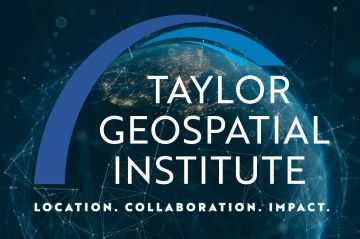 Taylor Geospatial Institute logo graphic