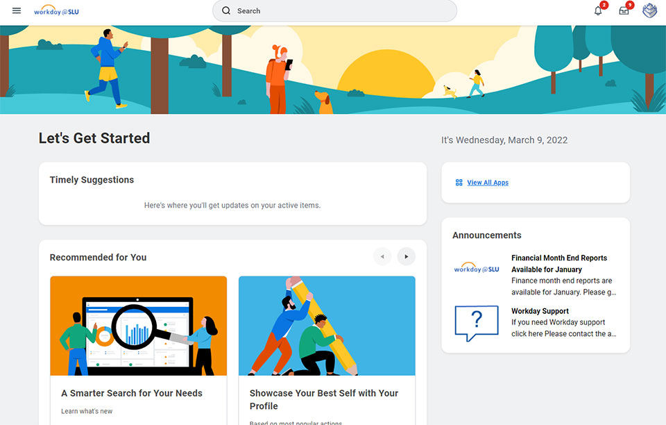 Workday Update March 2022