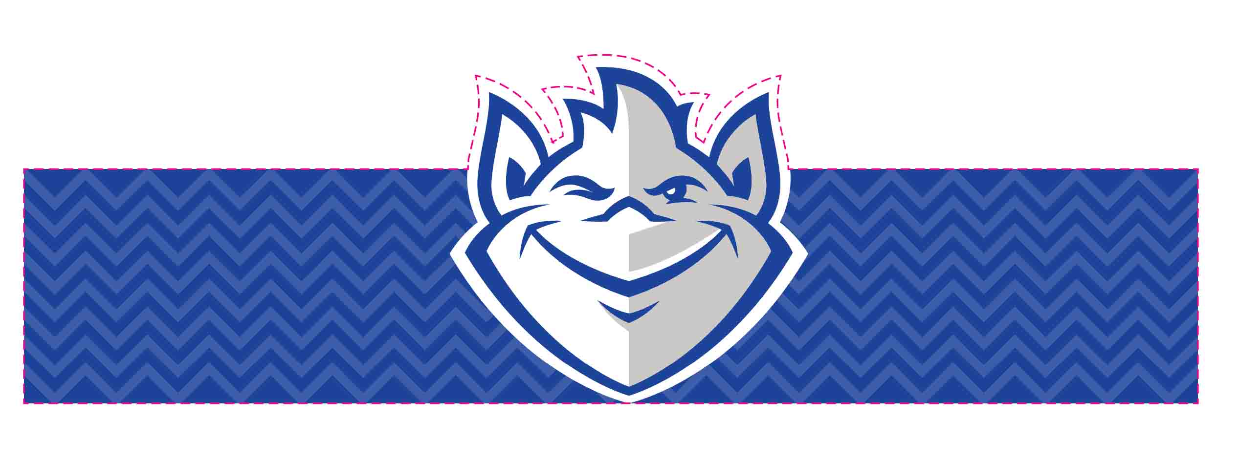 Egg wrap craft with image of the SLU Billiken