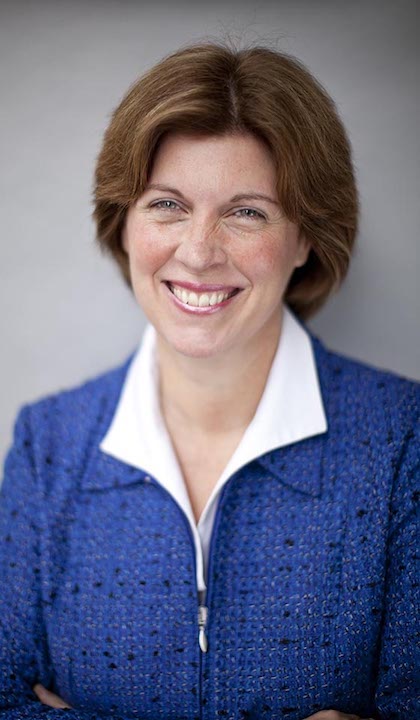 Kathleen Becker, president of the new Saint Louis University Hospital