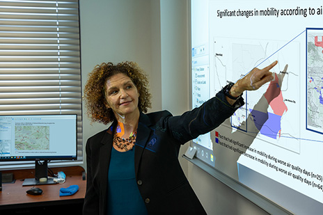 Recent research from Enbal Shacham, Ph.D., M.Ed., associate dean for research in the College for Public Health and Social Justice at Saint Louis University, sheds new light on air quality, pediatric asthma and public health interventions. 