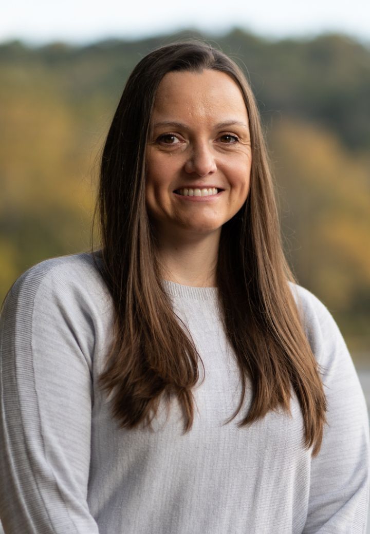 Amanda Cox, Ph.D., P.E. A head and shoulder shot of Amanda Cox, Ph.D., P.E.