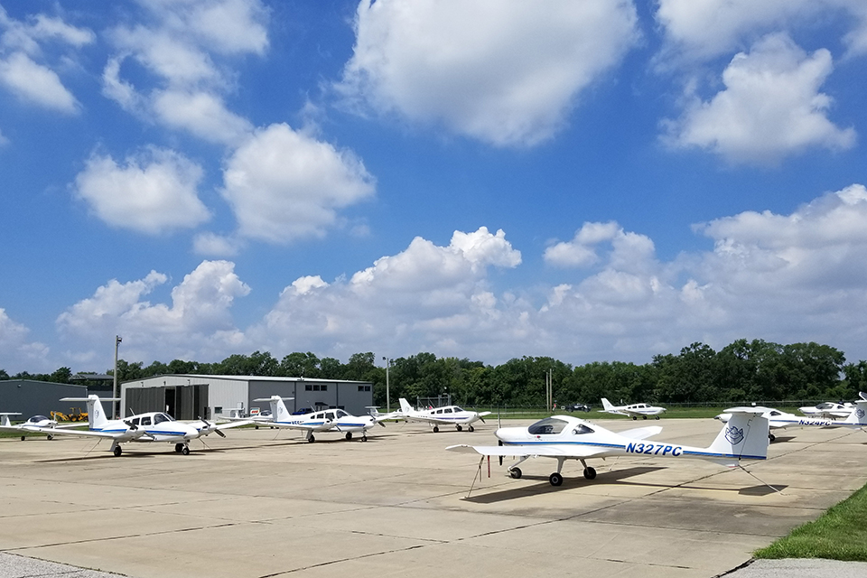 Planes at the Hangar