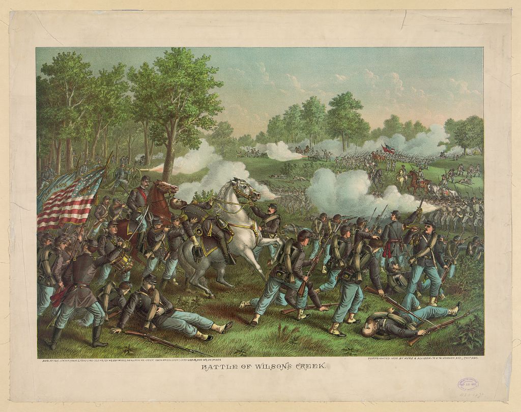 American Civil War Oil Painting Reproduction – Giclee Print On Canvas – Impressionist Style, Multi-Color, L2693