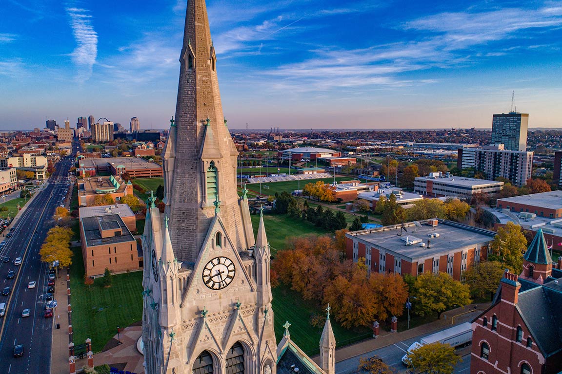 College Church aerial