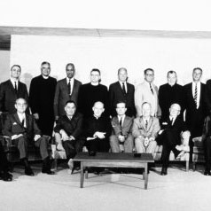 The University's first lay board of trustees was chaired by Daniel L. Schlafly.