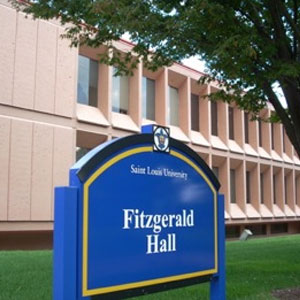 SLU's School of Education is located in Fitzgerald Hall.