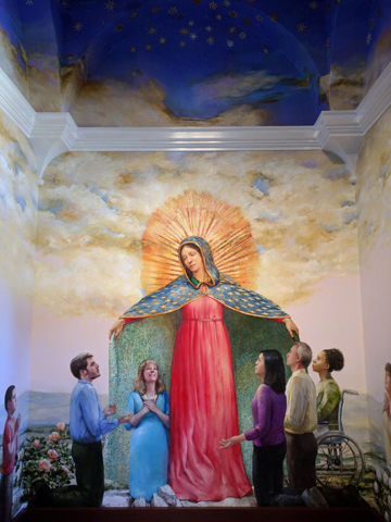 mural painting by Margaret Lazzari