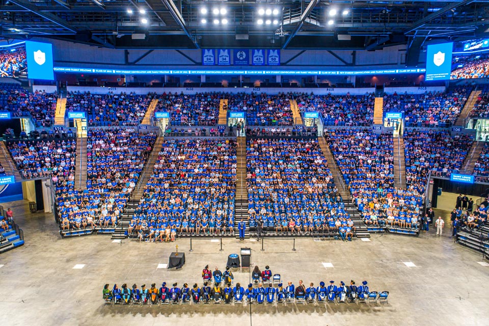 Convocation at SLU.