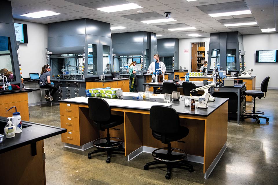chemistry lab