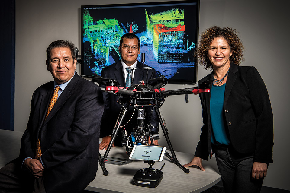 Researchers of the SLU Geospatial Institute